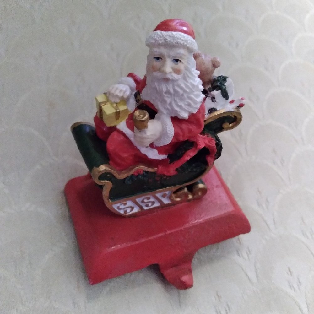 Santa Mantle Christmas Decoration